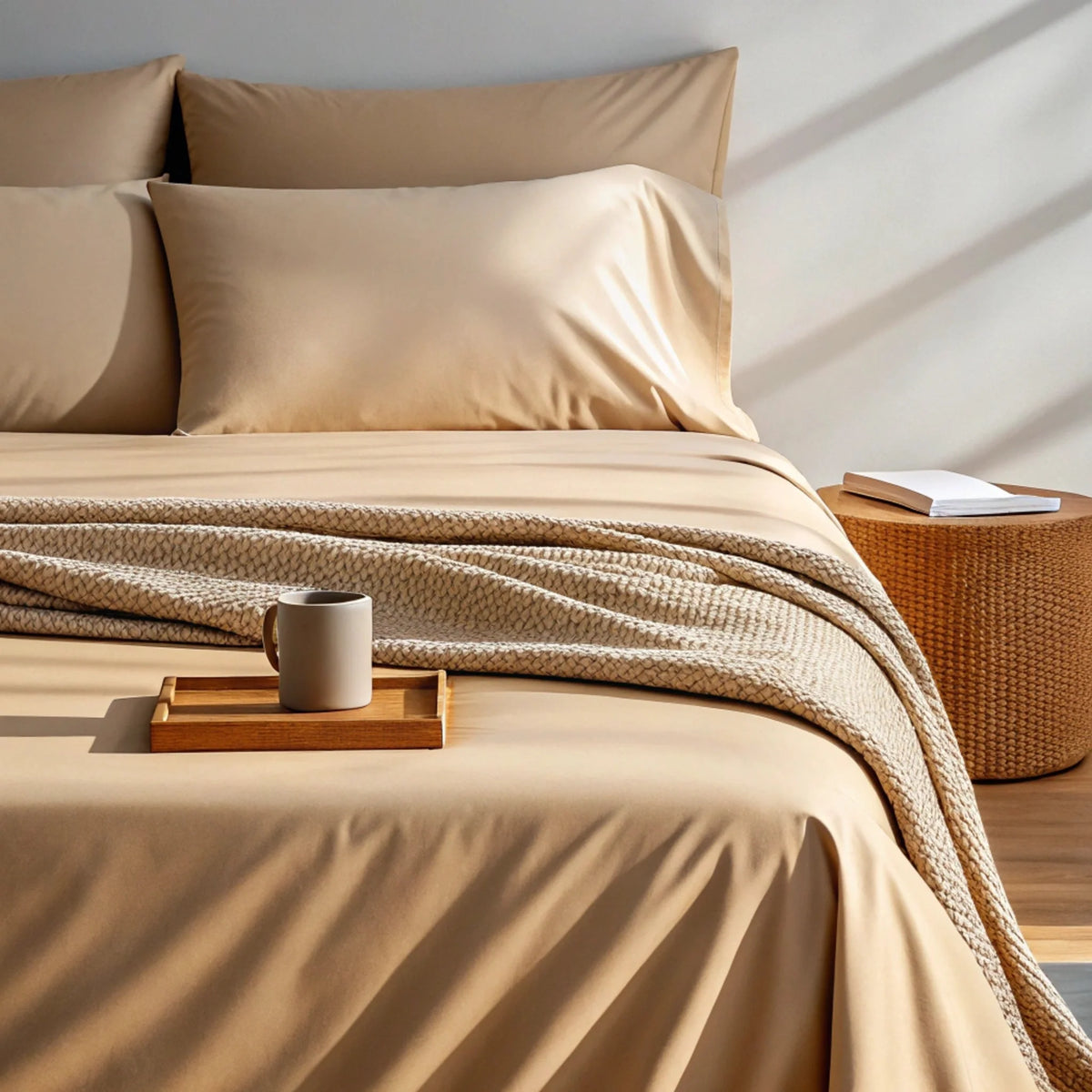 Copper Infused Bamboo Sheet Set | Cooling Comfort - Luxhausen
