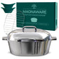 Oval Dutch Oven with Lid - 8 Quart (13 Inch)