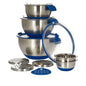 13-Piece: Wolfgang Puck Stainless Steel Mixing Bowl Set (Refurbished)
