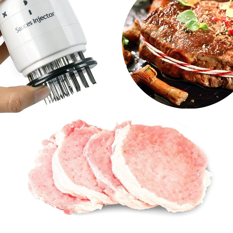 Meat Marinade Injector & Tenderizer – Stainless Steel Needle, Deep Flavor Infusion
