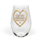 Stemless Wine Glass, 11.75oz