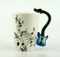 Creative Music Violin Style Guitar Ceramic Mug Coffee Tea Milk Stave Cups With Handle Coffee Mug Novelty Gifts
