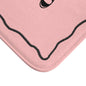 OUI Pink Bath Mat — Feminine French Bathroom Rug