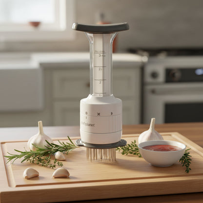 Meat Marinade Injector & Tenderizer – Stainless Steel Needle, Deep Flavor Infusion