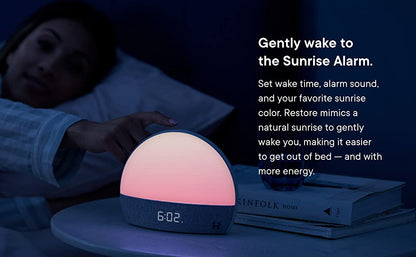 Hatch Restore Smart Sleep Clock with Night Light & White Noise