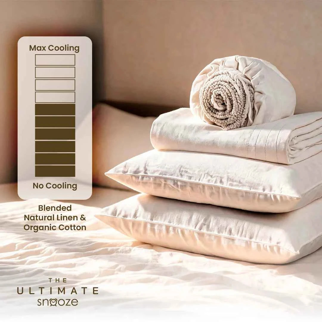 Sheet Set | Breezeline™ Comfort | Blended Linen and Cotton