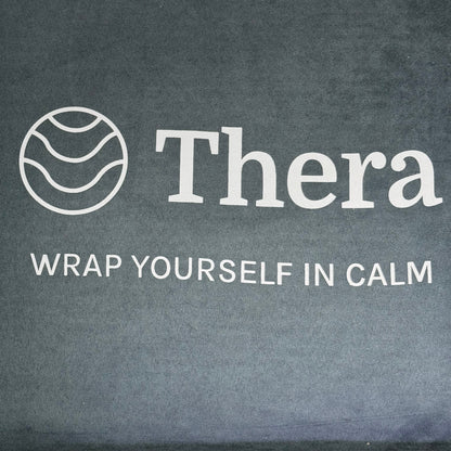 THERA Weighted Blanket Sz 42" x 66", Calming Navy BL613K