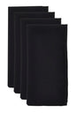 Fennco Styles Classic Solid Design Napkins, 20-inch Square, Set of 4