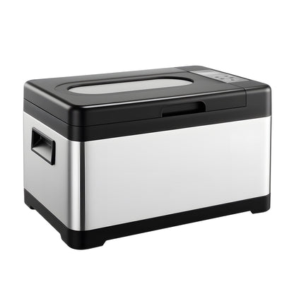 Sous Vide Cooker, 800W Sous-Vide Machine, Suveed Cooking Machine with LED Digital Display, Glass Lid, Precise Temperature & Timer Control, for Family & Friends, All-in-One Sous Vide Pot