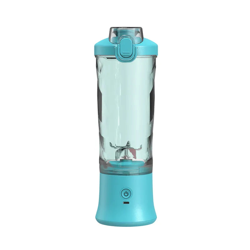 Portable Blender Juicer – Personal-Size Blender for Shakes and Smoothies with 6 Blades