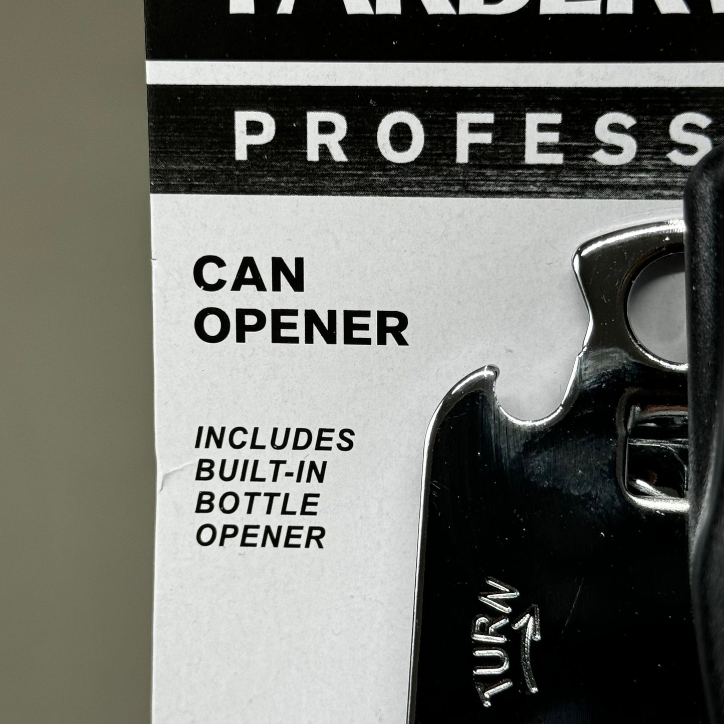 FARBERWARE Professional Can Opener w/Built in Bottle Opener 83036-93