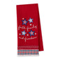 Faith Freedom Embellished Dishtowel