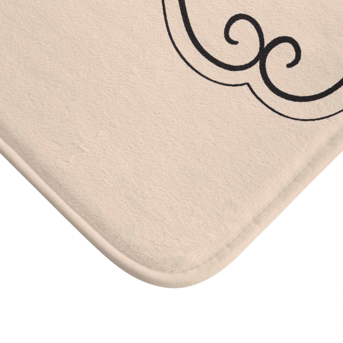C'est la VIE Bath Mat |  Neutral Chic Bathroom Decor