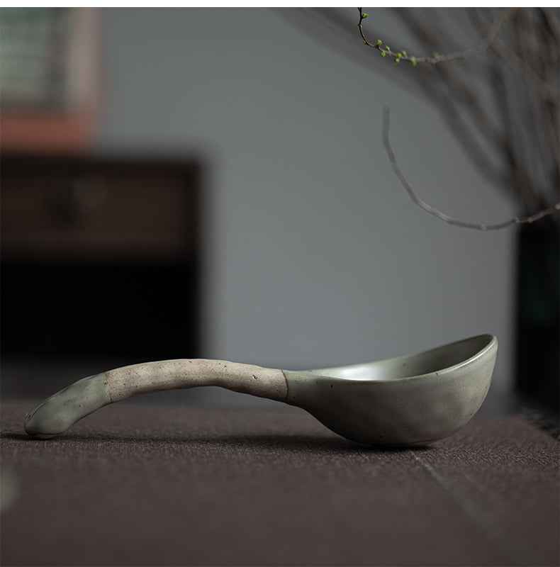 Stoneware Soup Spoon Household Coffee Spoon