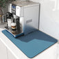 Simple Solid Color New Style Diatomaceous Earth Coffee Machine Mat