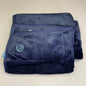 THERA Weighted Blanket Sz 42" x 66", Calming Navy BL613K