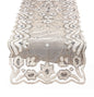 Fennco Styles Hand-Beaded Floral Table Runner - 16"x72" - 2 Colors
