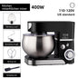400W Stand Mixer, Multifunctional Kitchen Machine – Automatic Dough Kneader & Electric Egg Beater for Home Use