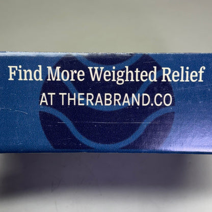 THERA Weighted Blanket Sz 42" x 66", Calming Navy BL613K