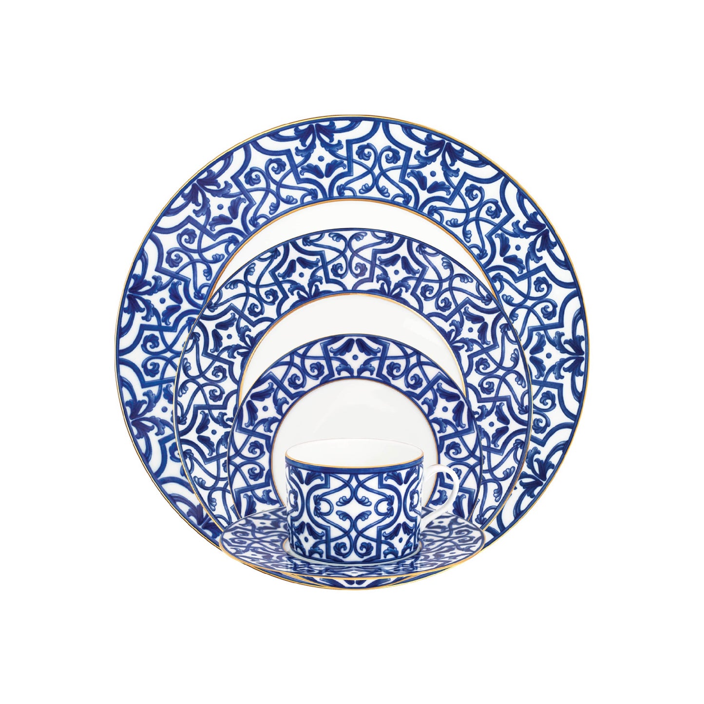 Blue Legacy 5-Piece Place Setting (Service for 4)