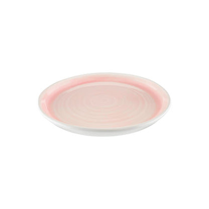 Pinch Pink Stoneware 16 Piece Dinnerware Set, Service For 4