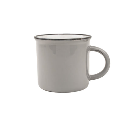 Tinware Mug Gift Set- Greyscale