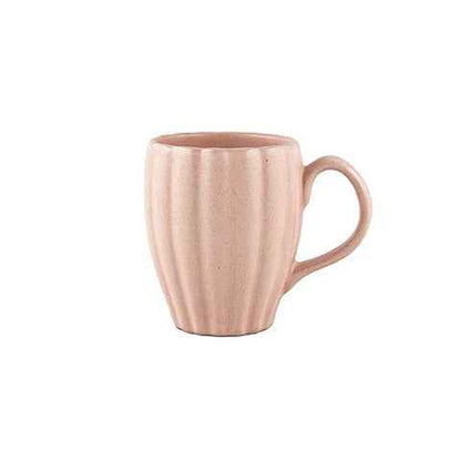Lafayette Blush Stoneware Coffee Mug, Set of 4
