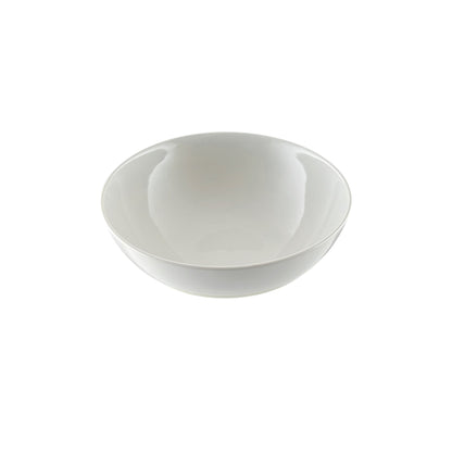 Shell Bisque Grey Porcelain 4 Piece Dinnerware Set, Service For 1
