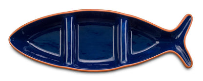 Fish Shape Divided Bowl