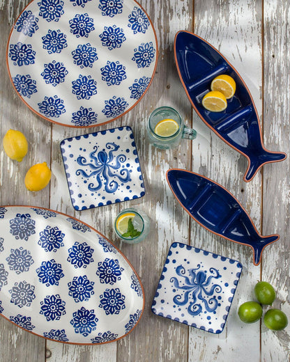 Fish Shape Divided Bowl
