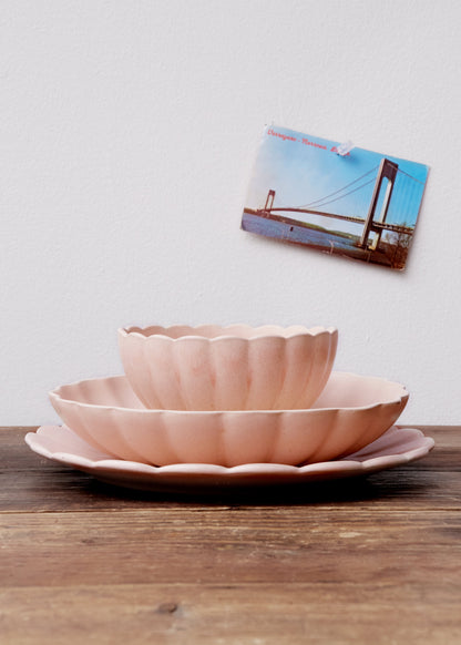 Lafayette Blush Stoneware Dinner Plate, Set of 4