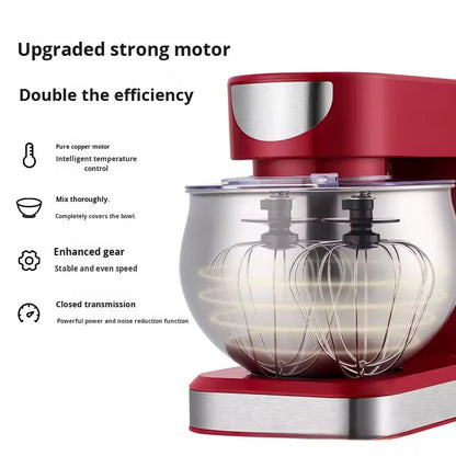 400W Stand Mixer, Multifunctional Kitchen Machine – Automatic Dough Kneader & Electric Egg Beater for Home Use