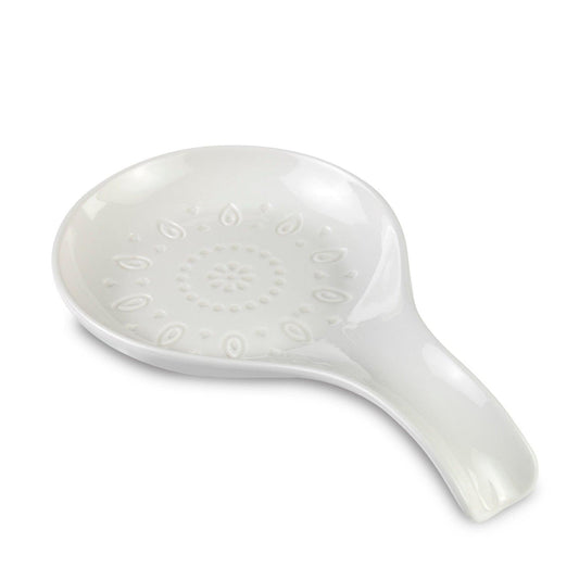 Fez Spoon Rest - White