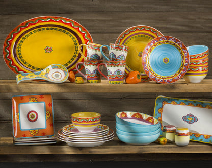 Galicia 8'' Square Salad Plates,Set of 4