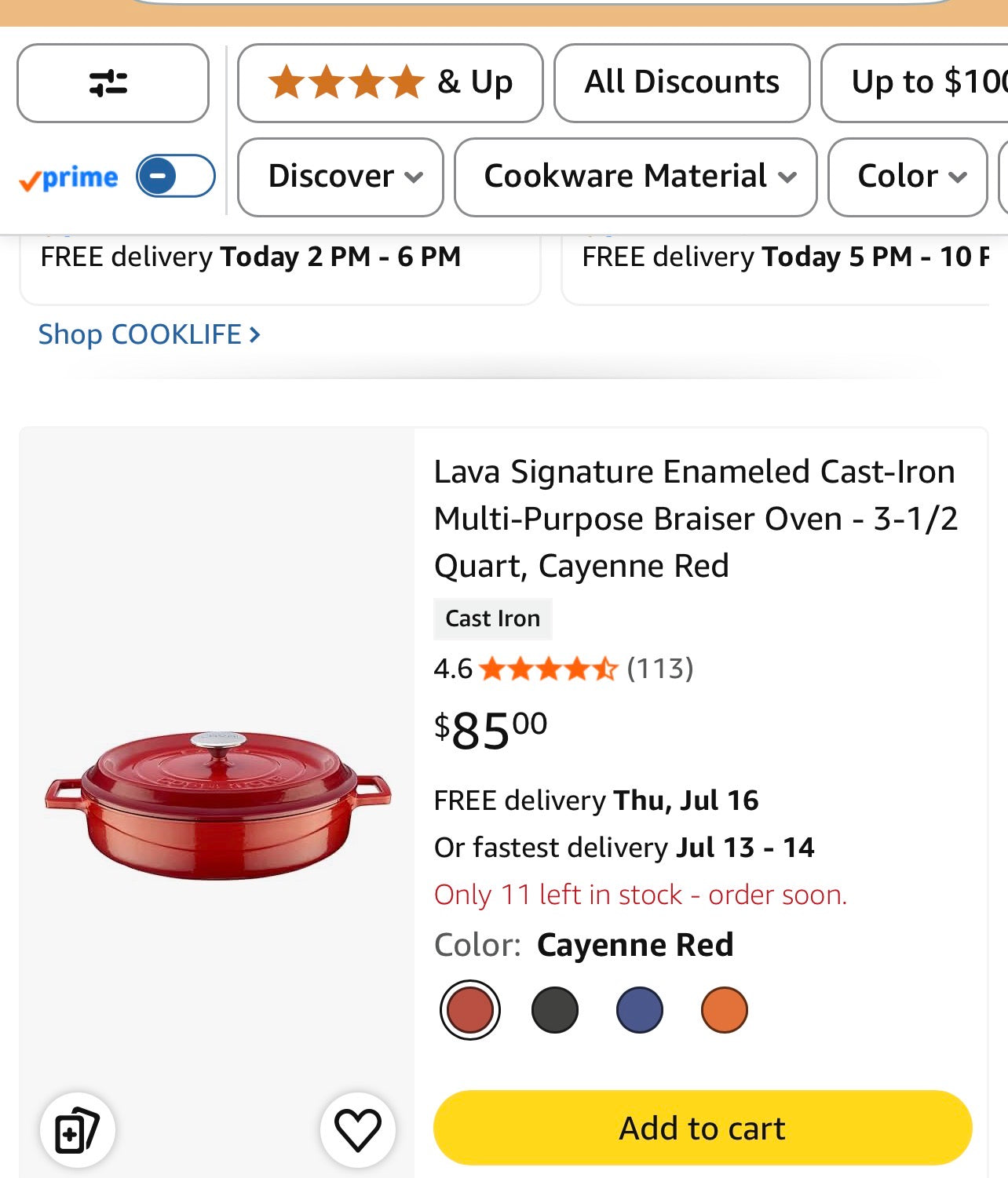 Lava Cast Iron 1