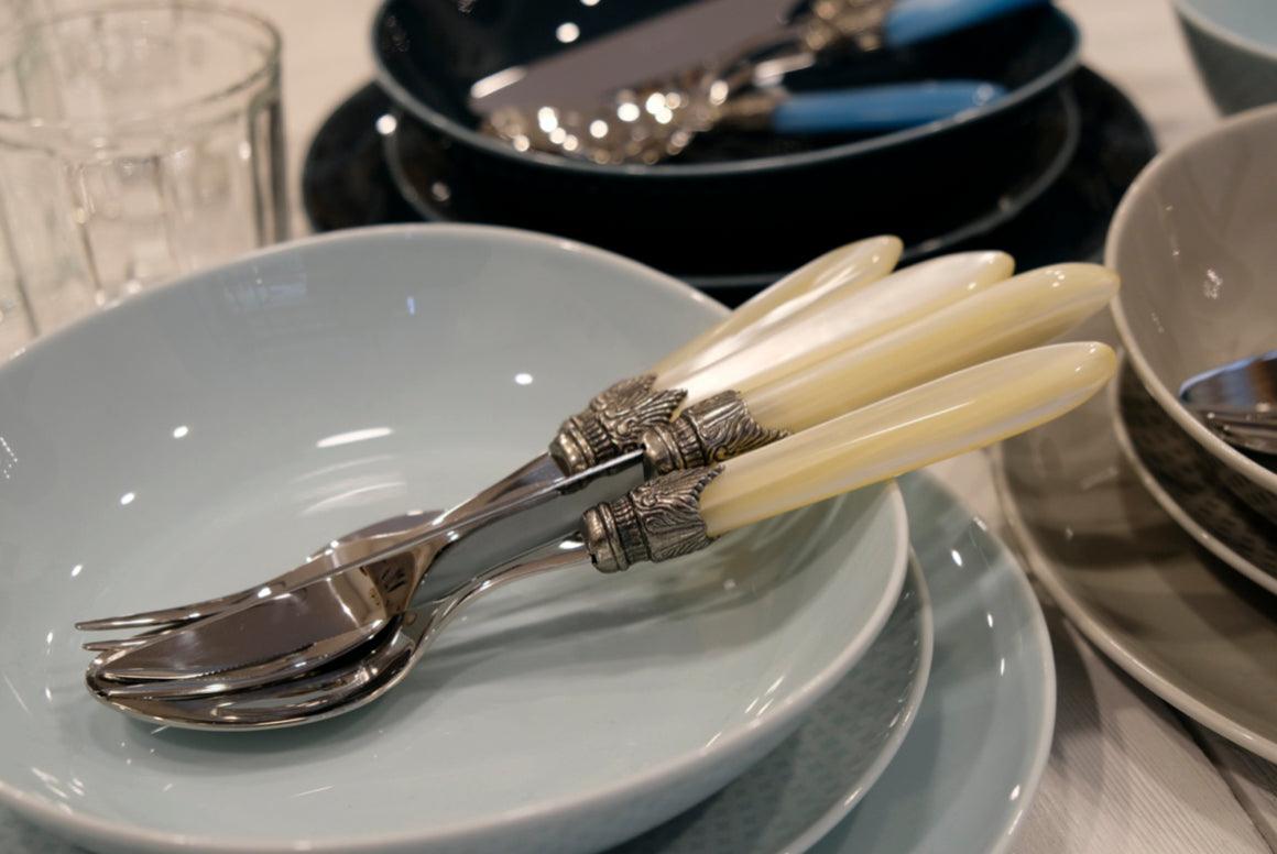 Laura 5-Piece Italian Flatware Set