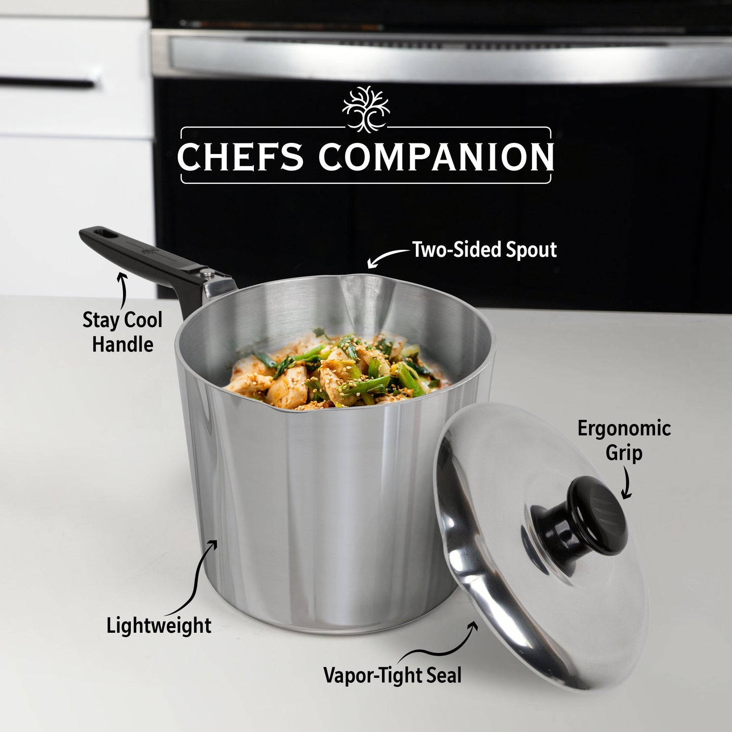 4 Quart Sauce Pan with Lid