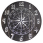Compass Rose Wall Clock