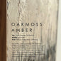 Oakmoss Amber Soy Candle