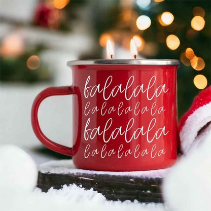 16oz Holiday Candle Mug