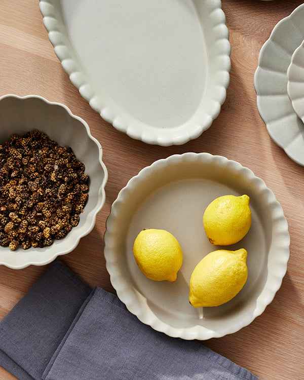 Lafayette Round Blush Stoneware Baker