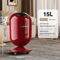 Waste Bins Swing Lid Trash Can Wheeled High Capacity Stylish Home Kitchen Living Room Bedroom Garbage Bin Trash Can Furniture