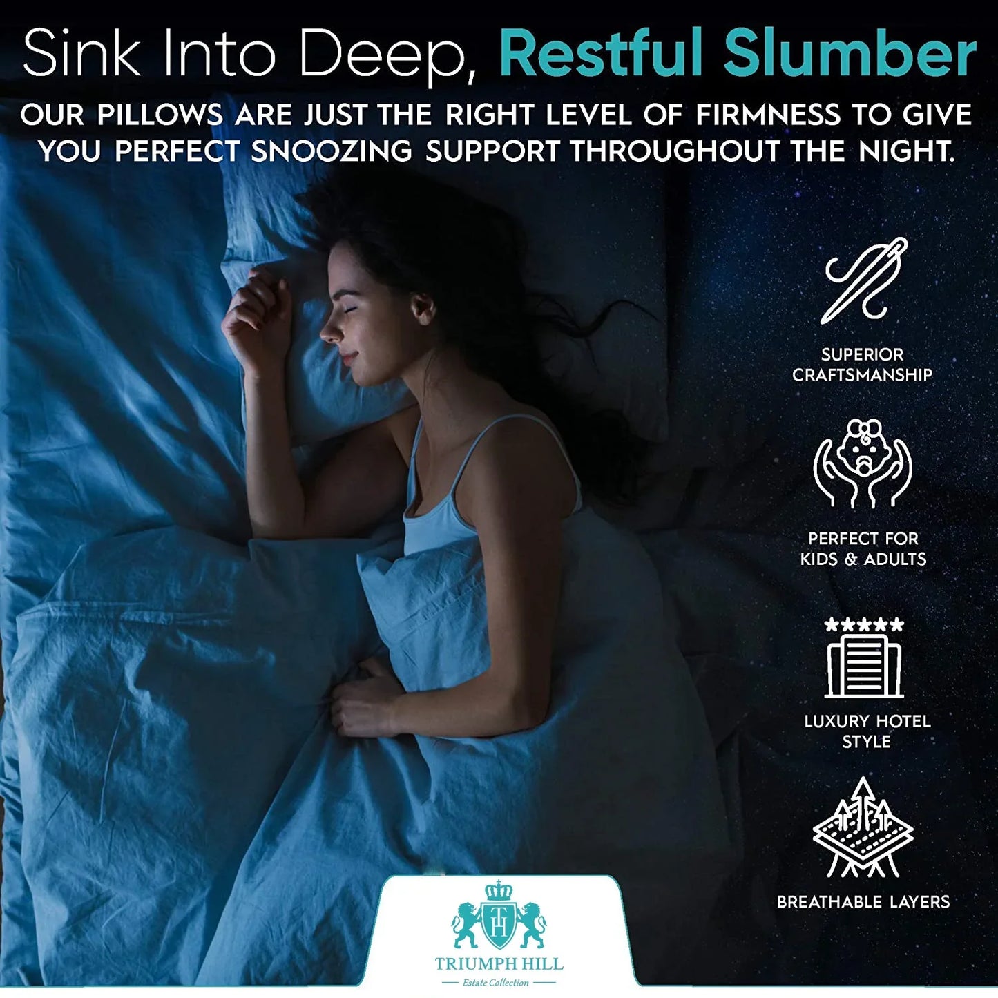 Five-Star Goose Down Pillow