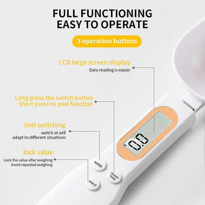 Mini Digital Spoon Scale – Precision Measuring