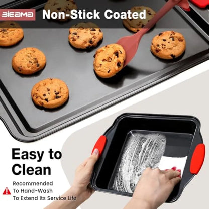 13 Piece Nonstick Bakeware Set Carbon Steel Bake Pans