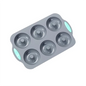 Silicone Fluted Cake Pans Non-Stick Kitchen Oven Baking Pans Easy Release Oven Cake Molds with Muffin Pan Donut Pan Loaf Pan