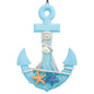 Handcraft Nautical Beach Ship Wheel Décor Coastal Boat Life Buoy Wall Hangings Ornaments Boat Anchor Decoration 2024 Gift