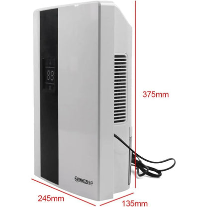 Remote Intelligent Dehumidifier with 2.2L/0.58 Gallons Water Tank for Home, Basement,Quiet Air Dryer Machine (24.5*13.5*37.5cm)