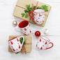 Winterfest 4 Piece Assorted Holiday Motifs Mug Set