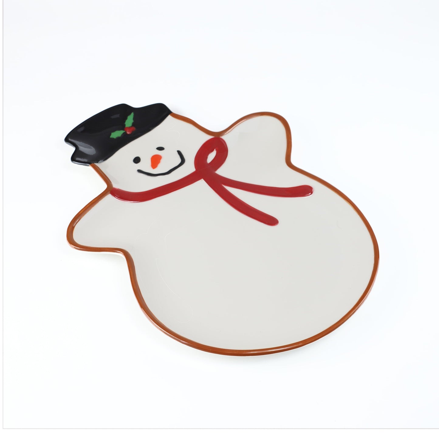 Winterfest Snowman 16'' Large Tray